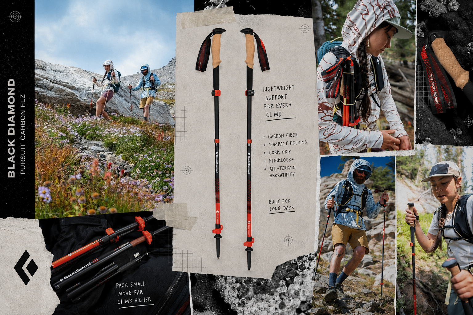Black Diamond Pursuit Carbon FLZ: LIGHTWEIGHT Support for Every Climb