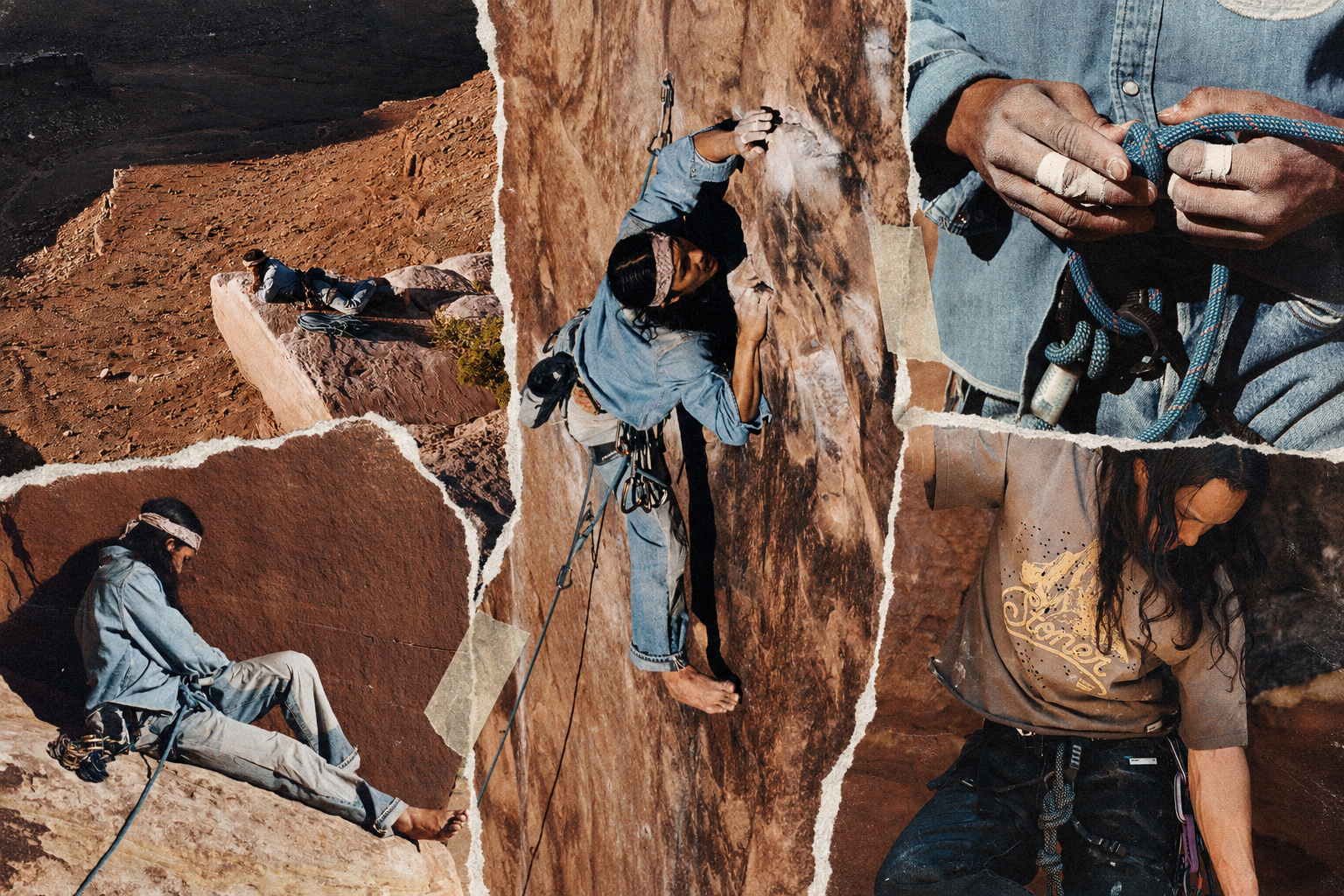 SATISFY x Levi's: A Love Letter to Climbing's Original Uniform.